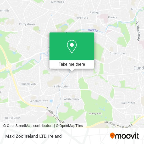 Maxi Zoo Ireland LTD map