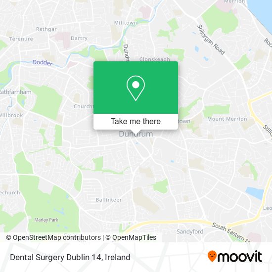 Dental Surgery Dublin 14 map