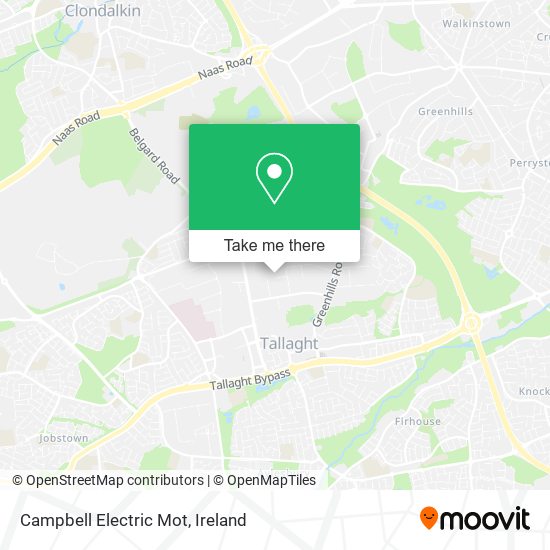 Campbell Electric Mot map