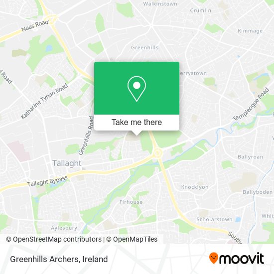 Greenhills Archers map