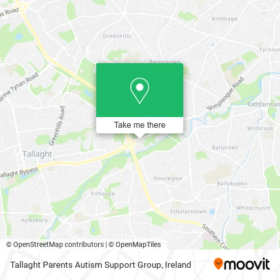 Tallaght Parents Autism Support Group map