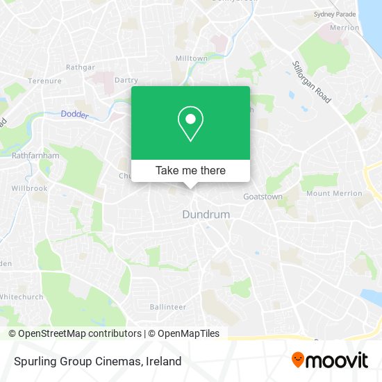Spurling Group Cinemas map
