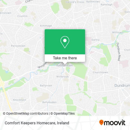 Comfort Keepers Homecare map