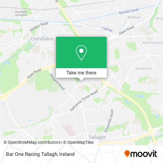 Bar One Racing Tallagh map