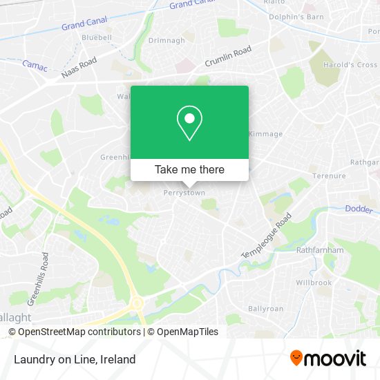 Laundry on Line map