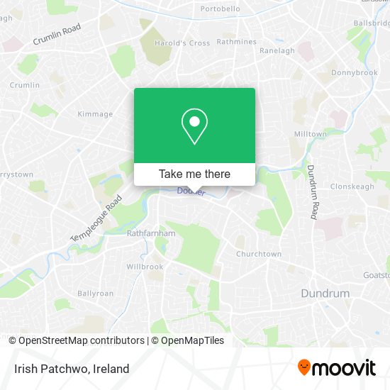 Irish Patchwo map