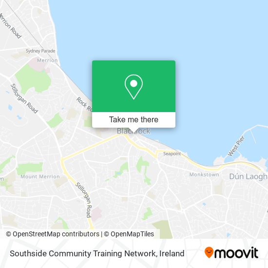 Southside Community Training Network map