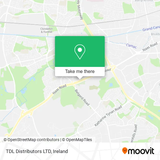 TDL Distributors LTD map