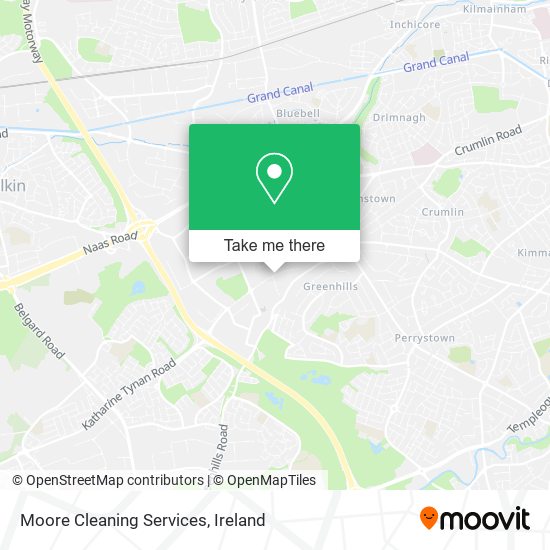 Moore Cleaning Services map