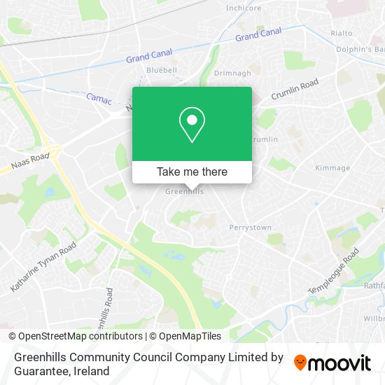 Greenhills Community Council Company Limited by Guarantee map