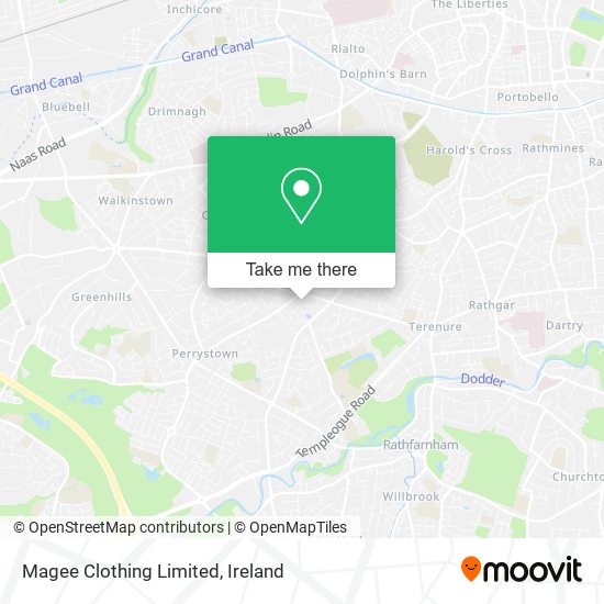 Magee Clothing Limited map