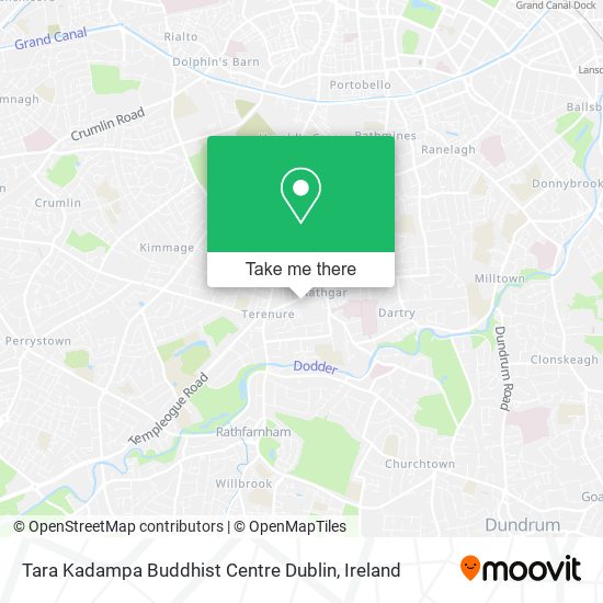 Tara Kadampa Buddhist Centre Dublin map