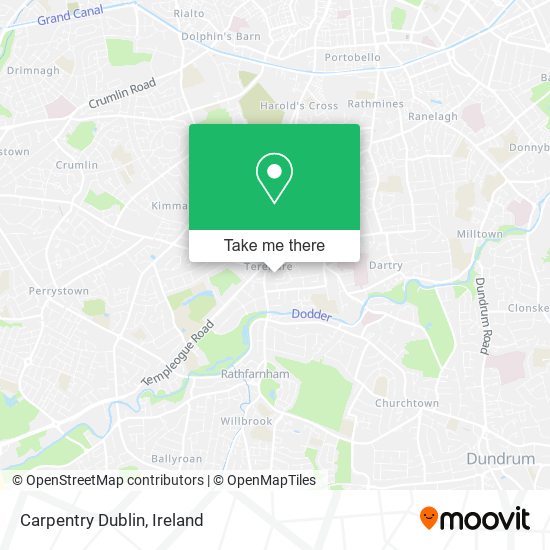 Carpentry Dublin map