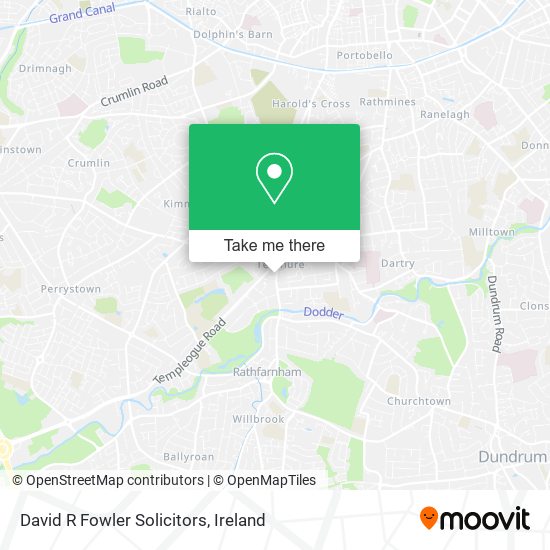 David R Fowler Solicitors map