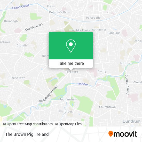 The Brown Pig map