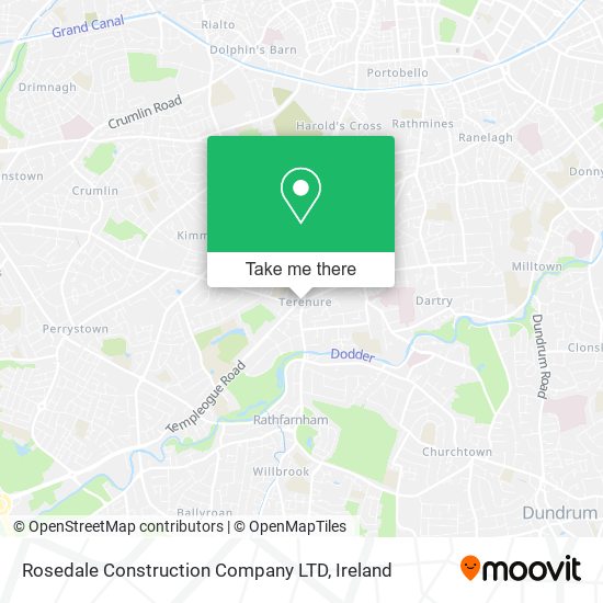 Rosedale Construction Company LTD map