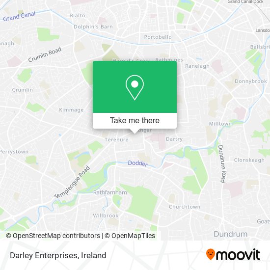 Darley Enterprises map