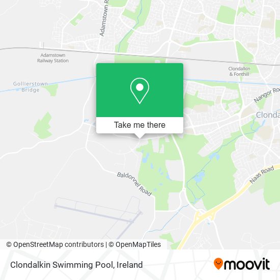 Clondalkin Swimming Pool map