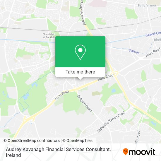 Audrey Kavanagh Financial Services Consultant map