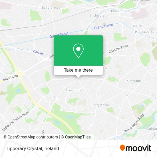 Tipperary Crystal map