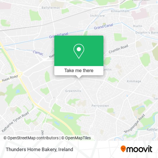 Thunders Home Bakery map