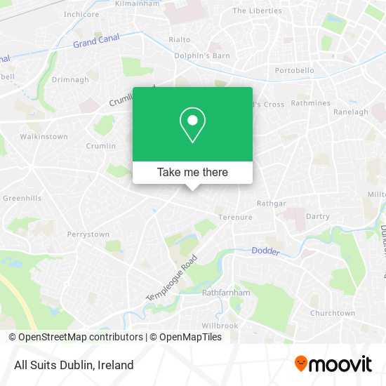 All Suits Dublin map