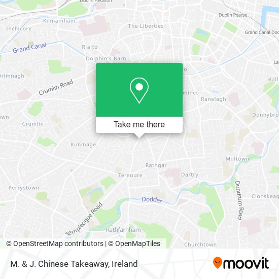 M. & J. Chinese Takeaway plan