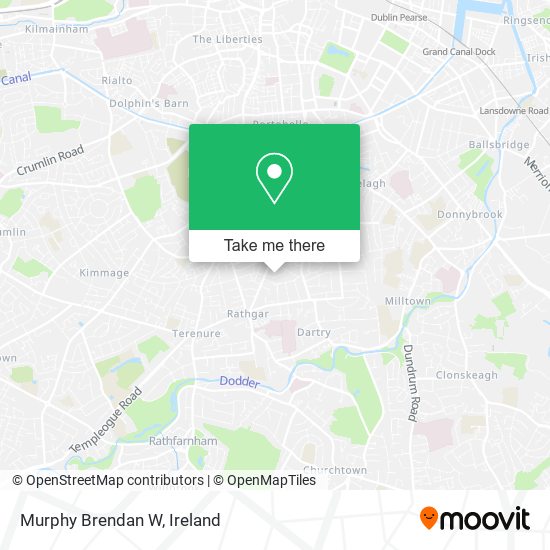 Murphy Brendan W map