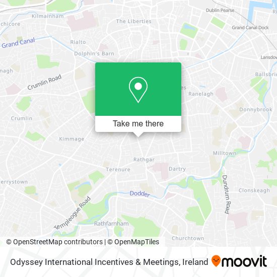 Odyssey International Incentives & Meetings map