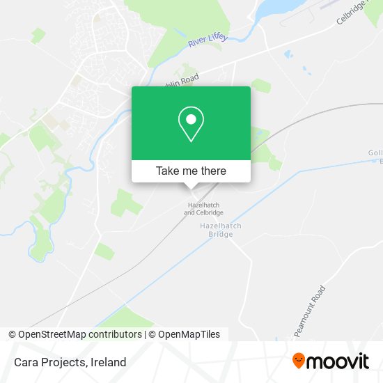Cara Projects map