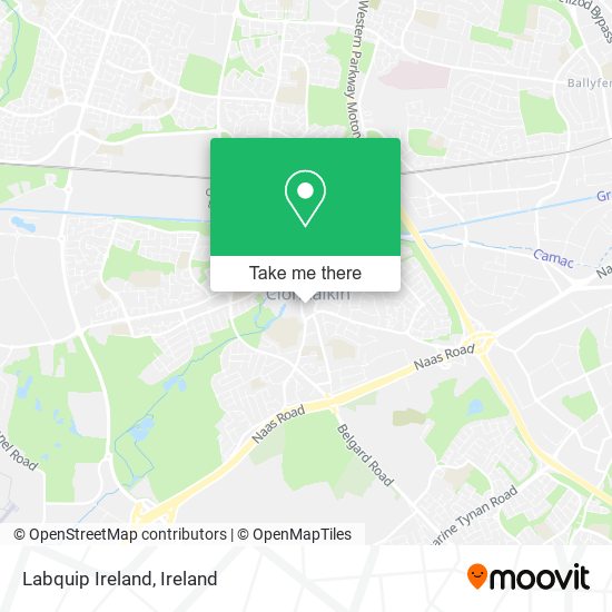 Labquip Ireland map