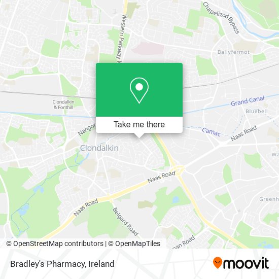 Bradley's Pharmacy map