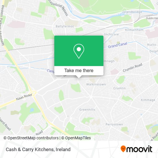 Cash & Carry Kitchens map