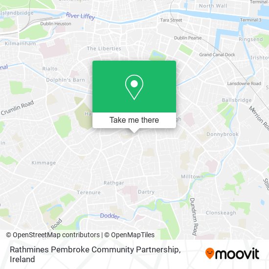 Rathmines Pembroke Community Partnership map