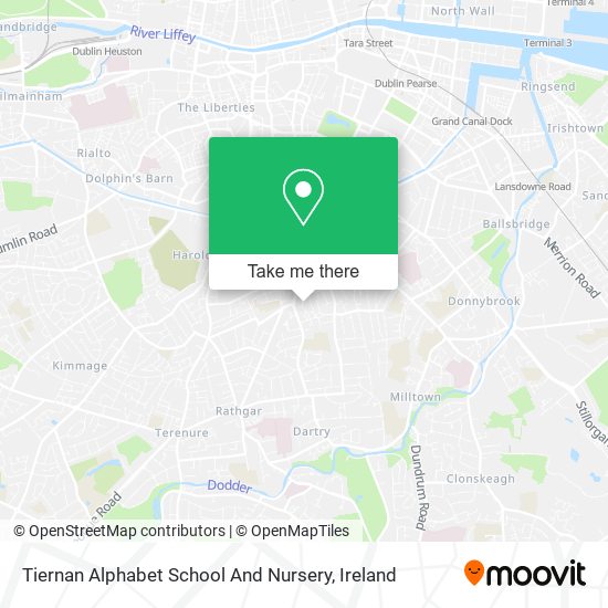 Tiernan Alphabet School And Nursery map