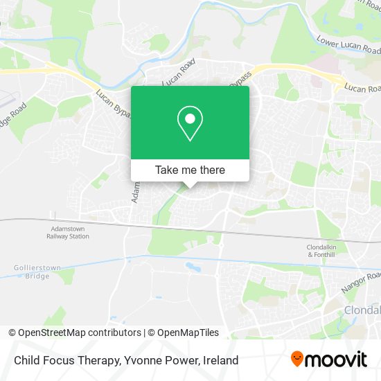 Child Focus Therapy, Yvonne Power map