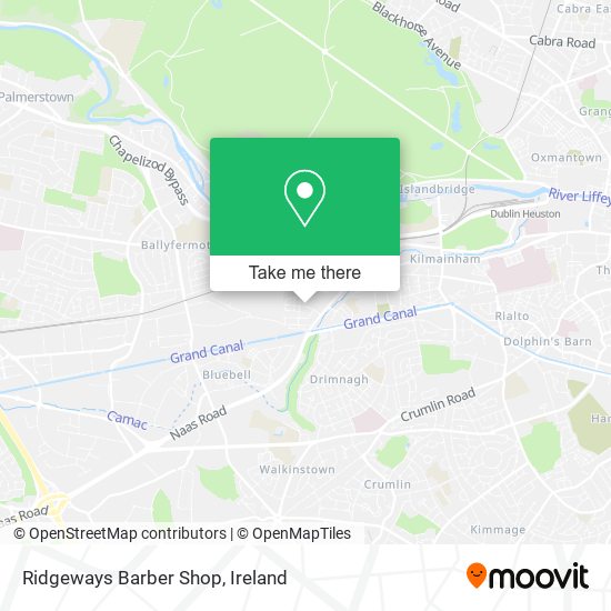 Ridgeways Barber Shop map