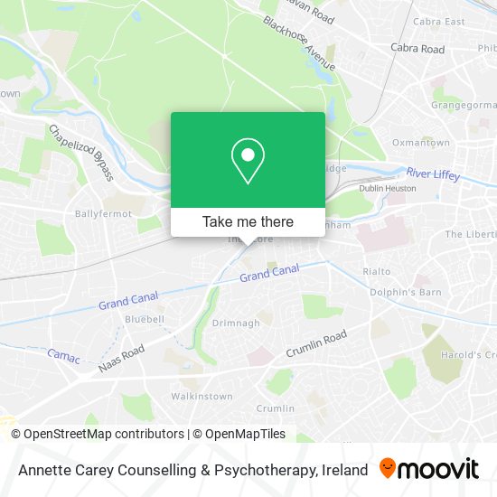Annette Carey Counselling & Psychotherapy map
