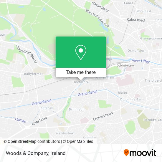 Woods & Company map
