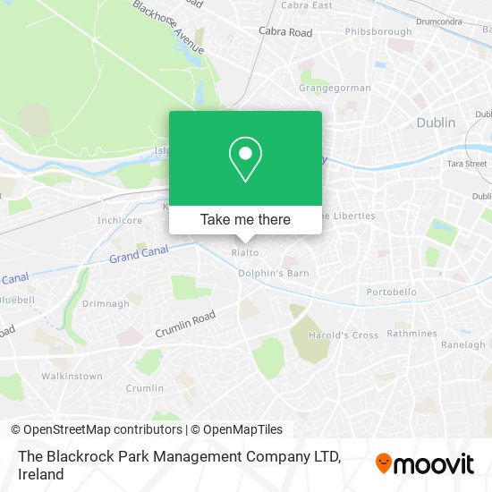 The Blackrock Park Management Company LTD map
