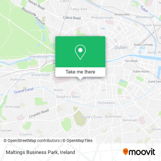 Maltings Business Park map