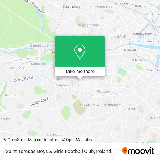 Saint Teresa's Boys & Girls Football Club map