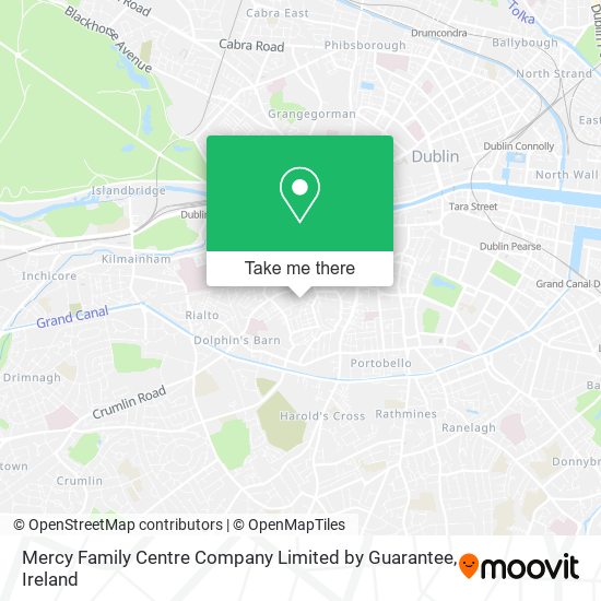 Mercy Family Centre Company Limited by Guarantee map
