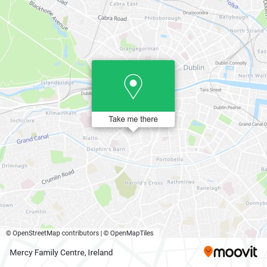 Mercy Family Centre map