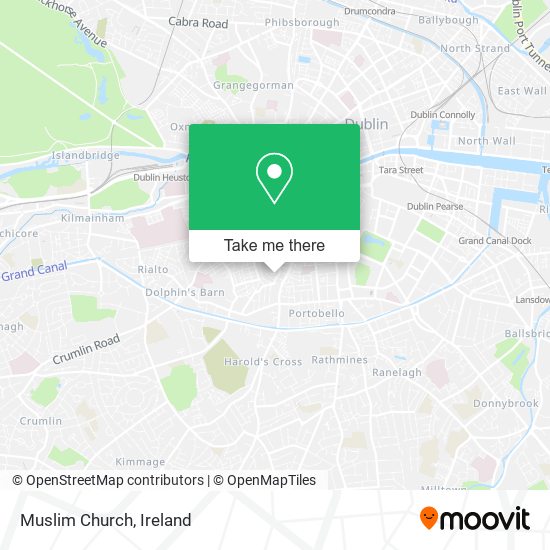 Muslim Church map