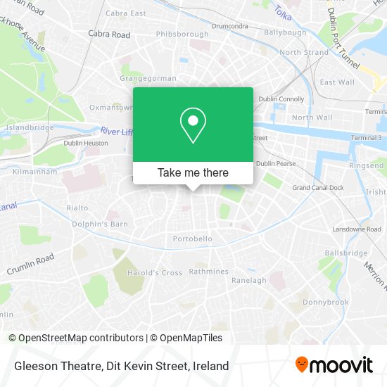 Gleeson Theatre, Dit Kevin Street map