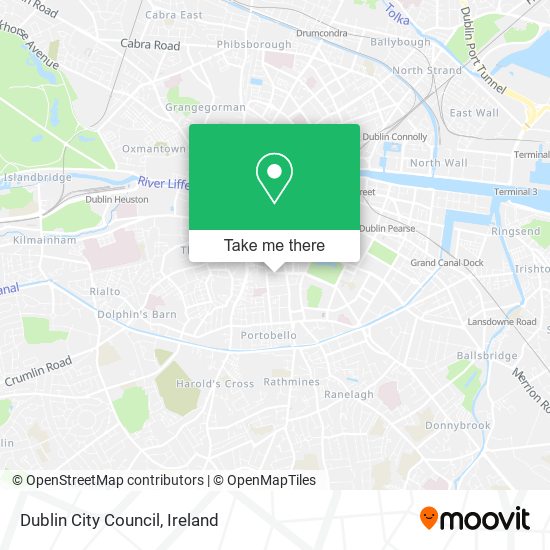 Dublin City Council map