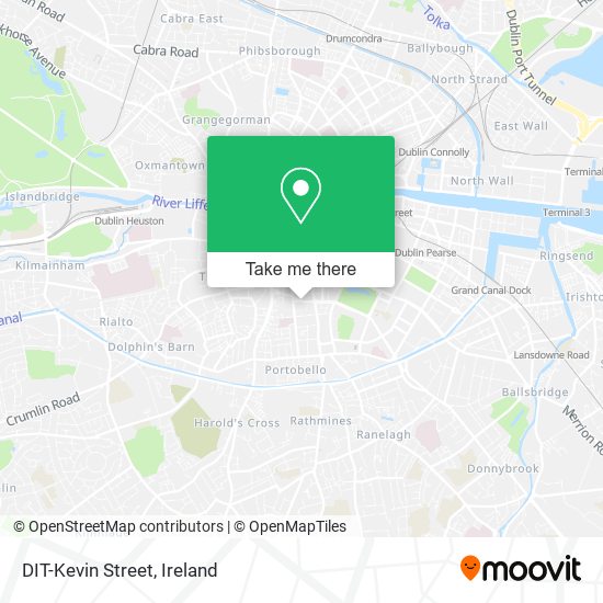 DIT-Kevin Street map