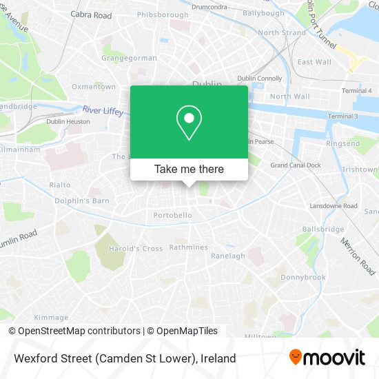 Wexford Street (Camden St Lower) map