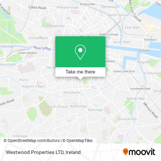 Westwood Properties LTD map